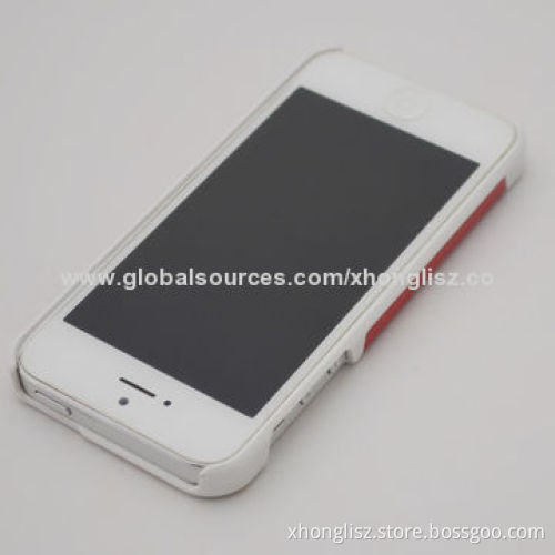 Synthetic leather case, available for iPhone 5/5S